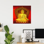 Buddha Print Poster (Heimbüro)