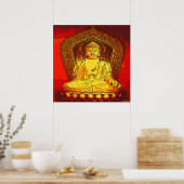Buddha Print Poster (Küche)