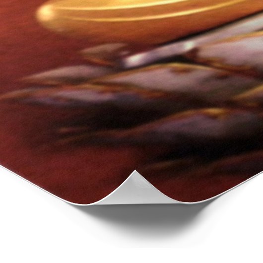 Buddha Print Poster (Ecke)