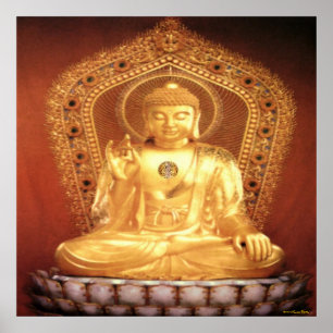 Buddha Print Poster