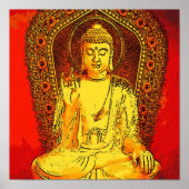 Buddha Print Poster (Vorne)