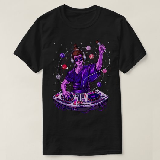 Buddha Psytrance DJ T-Shirt (Design vorne)