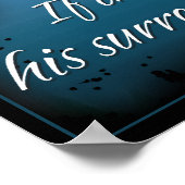 Buddha Pure Quote Poster (Ecke)