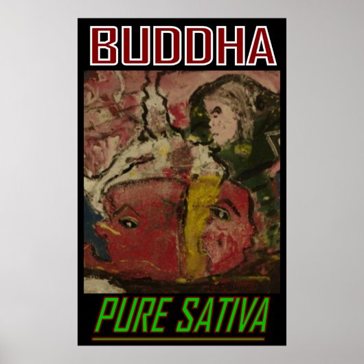 BUDDHA PURE SATIVA POSTER (Vorne)