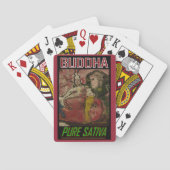 BUDDHA PURE SATIVA SPIELKARTEN (Rückseite)
