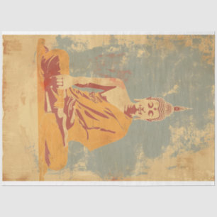 Buddha Purnima Vintage Ephemera 1 Seidenpapier