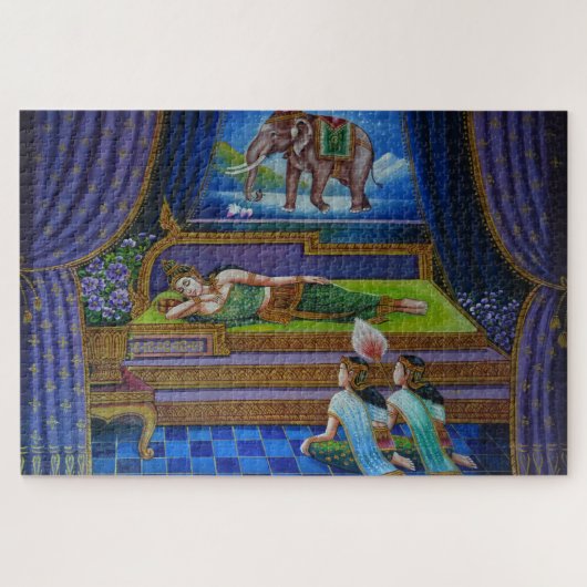 Buddha-Puzzle Puzzle (Horizontal)