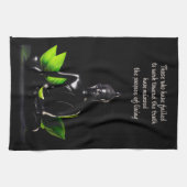 Buddha Quote 1 Handtuch (Horizontal)