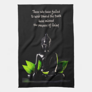 Buddha Quote 1 Handtuch