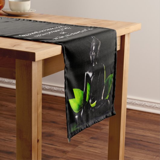 Buddha Quote 2 Tischläufer (Beispiel)