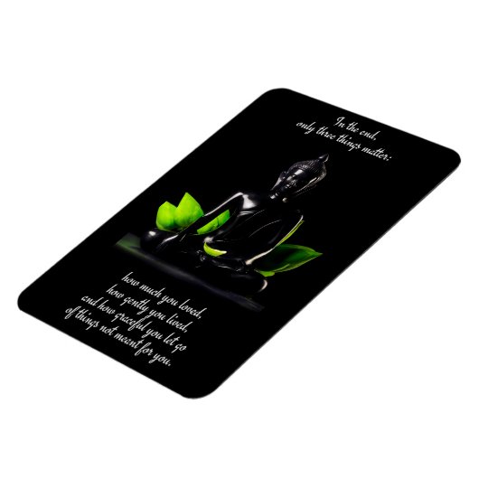 Buddha Quote 3 Magnet (Linke Seite)