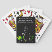 Buddha Quote 4 Spielkarten (Rückseite)