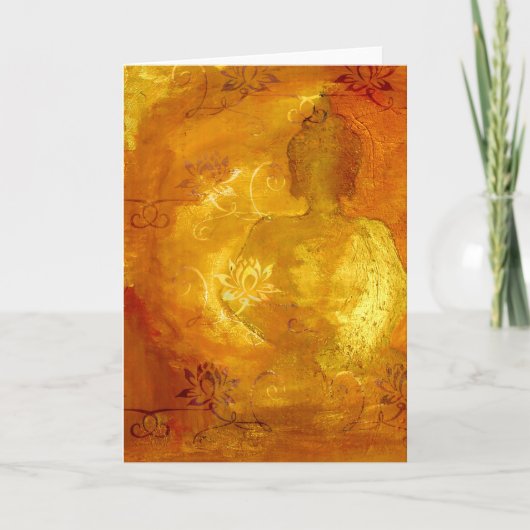 Buddha Quote Karte (Vorderseite)