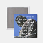 Buddha Quote Magnet 3 (Vorderseite/Rückseite)