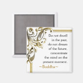 Buddha Quote ~ Motivierend Magnet (Vorderseite/Rückseite)