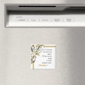 Buddha Quote ~ Motivierend Magnet (In Situ (Geschirrspüler))