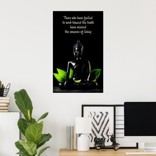 Buddha Quote Poster 1 (Heimbüro)