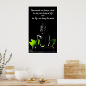 Buddha Quote Poster 2 (Küche)