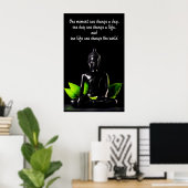 Buddha Quote Poster 2 (Heimbüro)