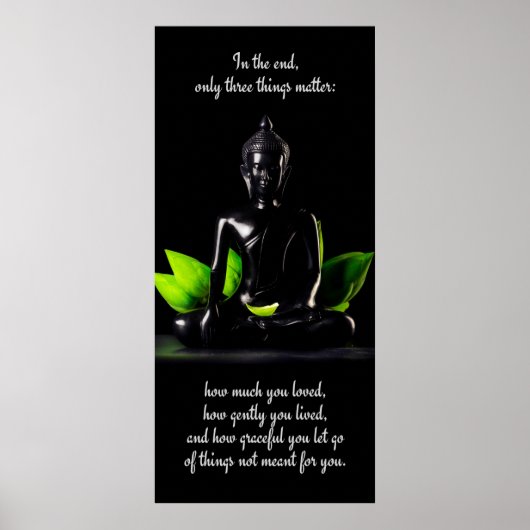 Buddha Quote Poster 3 (Vorne)