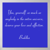 Buddha Quotes #2 Poster (Vorne)