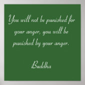 Buddha Quotes #3 Poster (Vorne)
