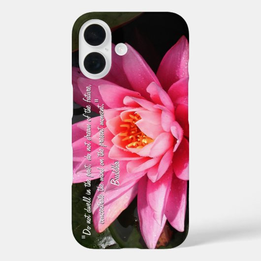 Buddha Quotes, Lotus Blume, Buddha Case-Mate iPhone Hülle (Rückseite)