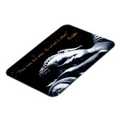 Buddha Quotes & Mindwahrheit / Buddha schlafen Magnet (Linke Seite)