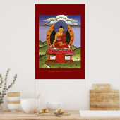 Buddha Ratnasambhava Reihe Religiöser Kunst Poster (Küche)