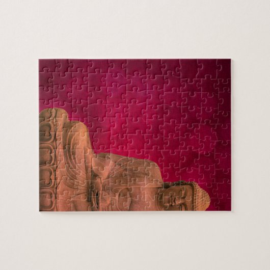 buddha red puzzle (Horizontal)