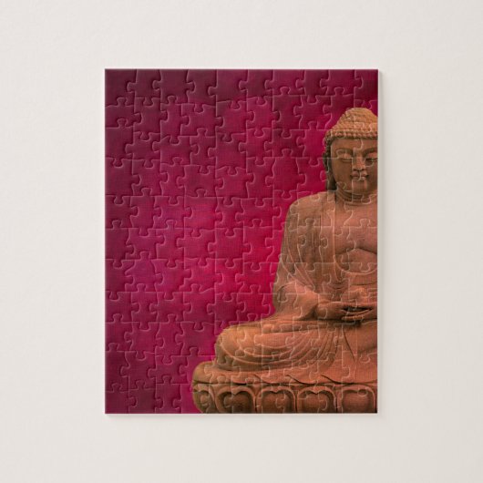 buddha red puzzle (Vertikal)