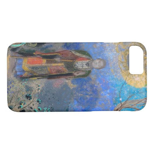 Buddha, Redon Case-Mate iPhone Hülle (Rückseite (Horizontal))