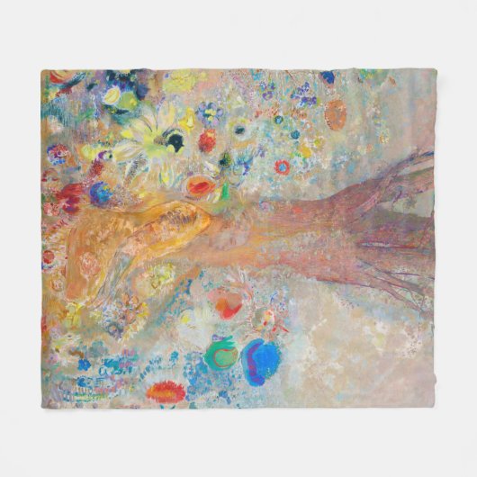 Buddha, Redon Fleecedecke (Vorderseite (Horizontal))