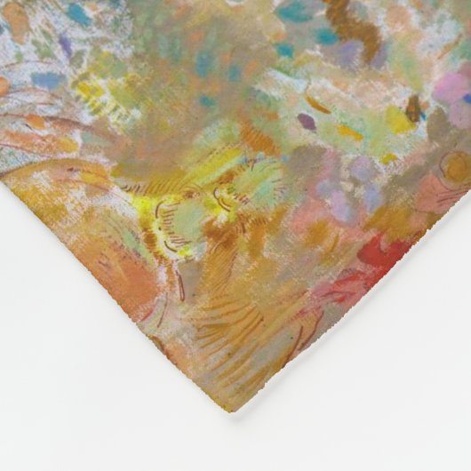 Buddha, Redon Fleecedecke (Ecke)