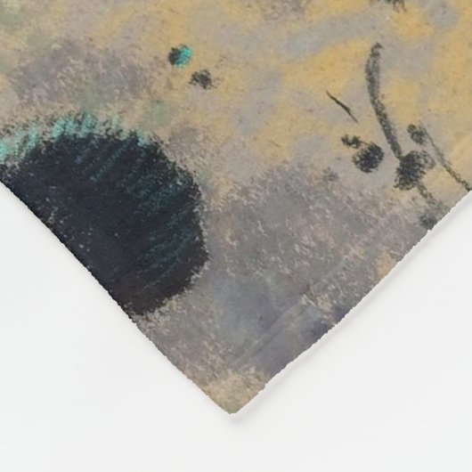 Buddha, Redon Fleecedecke (Ecke)