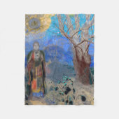 Buddha, Redon Fleecedecke (Vorderseite)
