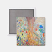 Buddha, Redon Magnet (Vorderseite/Rückseite)