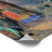 Buddha, Redon Poster (Ecke)