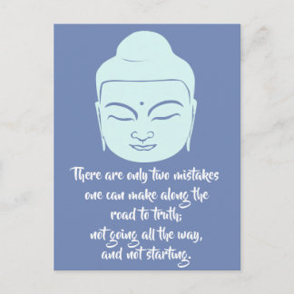 Buddha Road to Truth Postcard Postkarte