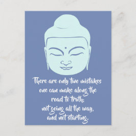 Buddha Road to Truth Postcard Postkarte
