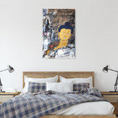 Buddha Rock Painting Leinwanddruck (Insitu (Schlafzimmer))