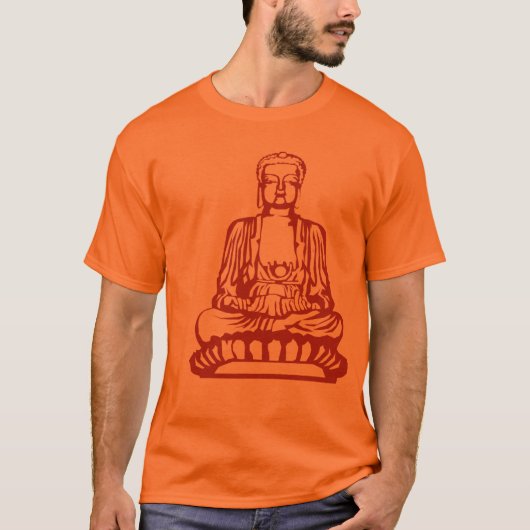 Buddha-Rolle T-Shirt (Vorderseite)