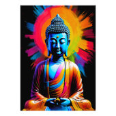 Buddha - Ruhestätten Fotodruck (Vorne)
