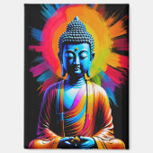 Buddha - Ruhestätten Magnet (Vorderseite)
