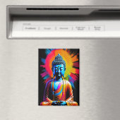 Buddha - Ruhestätten Magnet (In Situ (Geschirrspüler))