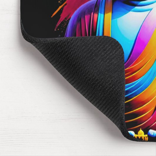 Buddha - Ruhestätten Mousepad (Ecke)