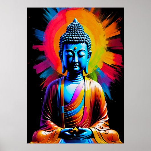 Buddha - Ruhestätten Poster (Vorne)