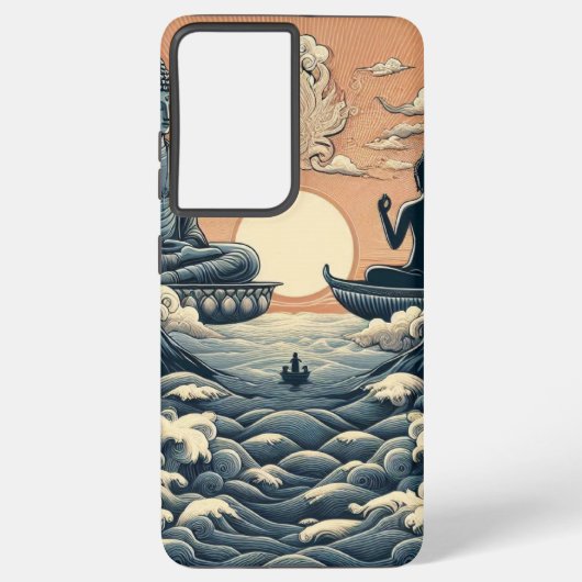 Buddha Samsung Galaxy Hülle (Rückseite)