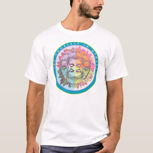 Buddha sehen sich in anderen T-Shirt (Vorderseite)