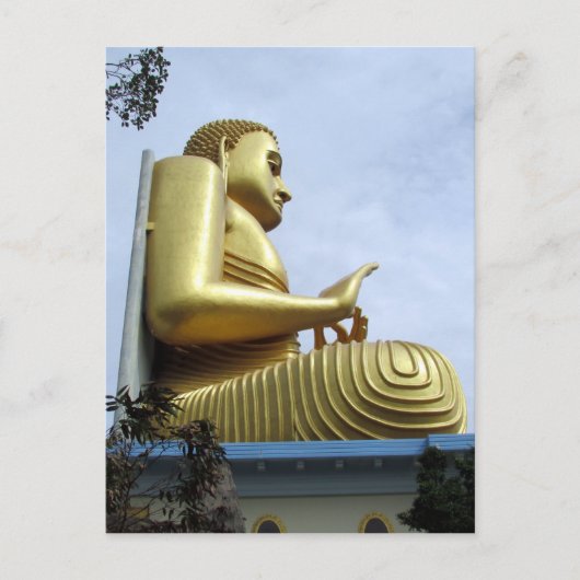 Buddha-Seite Postkarte (Vorderseite)